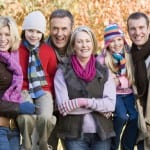 VFR travel family at the park image