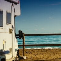 RV caravan in Australia image